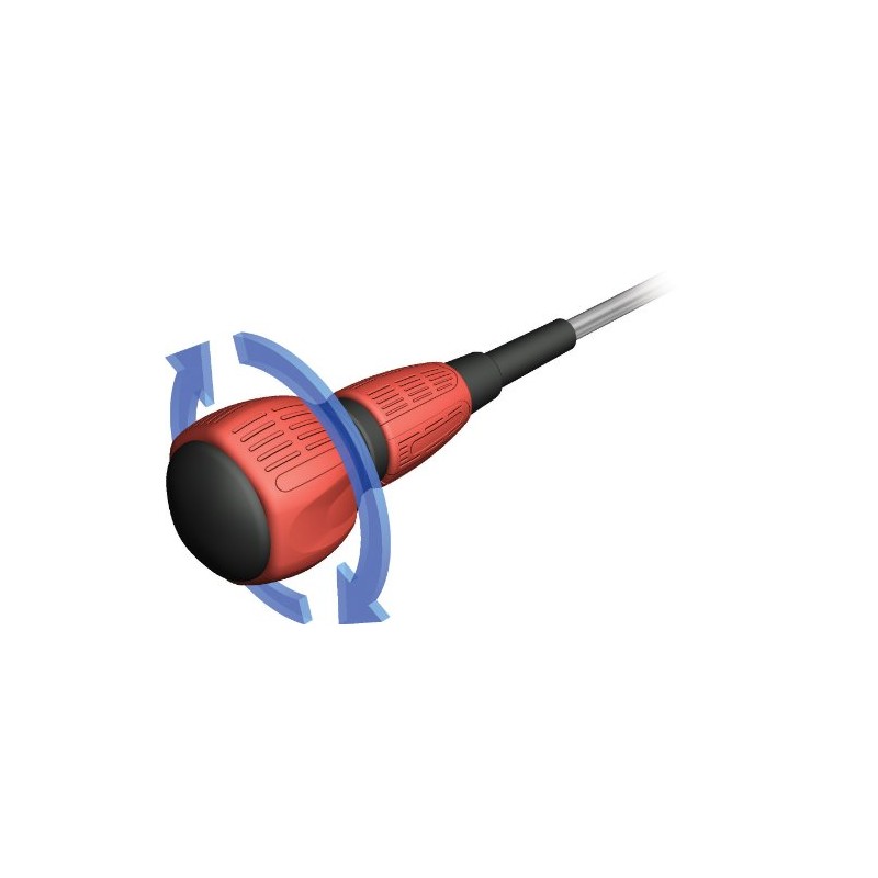 ANEX No. 7700 Screwdriver Slit Power Handle (Ball), Electrical Work