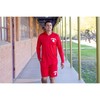 LIFEGUARD Pantalones cortos para correr con licencia oficial para hombre,