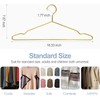 Metal Hangers 60 Pack Heavy Duty, Strong Wire Clothes Hangers