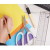 Xcut 12" 30cm Precision Steel Ruler, Metal Edge Inlay, Straight