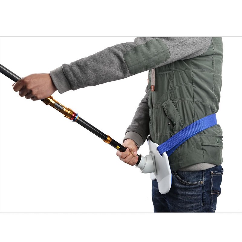 PELLOR Fishing Fighting Belt, 362° Adjustable Fishing Rod Holder with