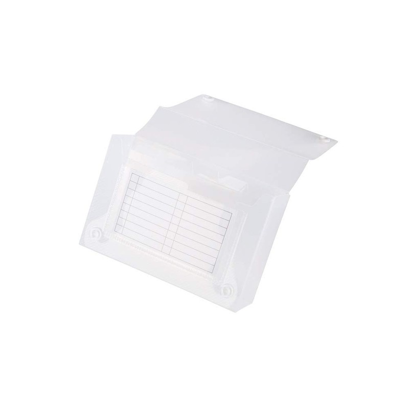 Filexec Products 3 x 5 Inches Index Card Case, Clear,