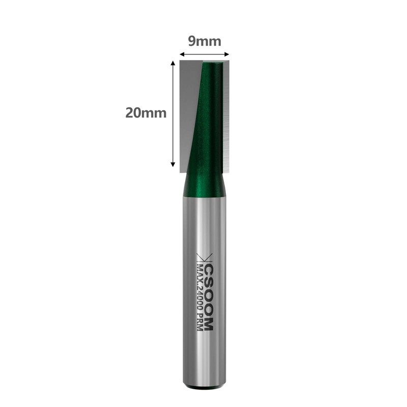CSOOM 8 mm Shank Professional Floor Cleaning Cutter with Impact