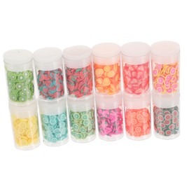 Gatuida Polymer Fruit Nail Art Slices for DIY Nail Decorations and Varied Shapes for Creative Crafts for Parties and Personal Manicure Projects