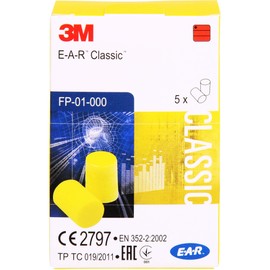 EAR Classic Ear Plugs Pack of 10