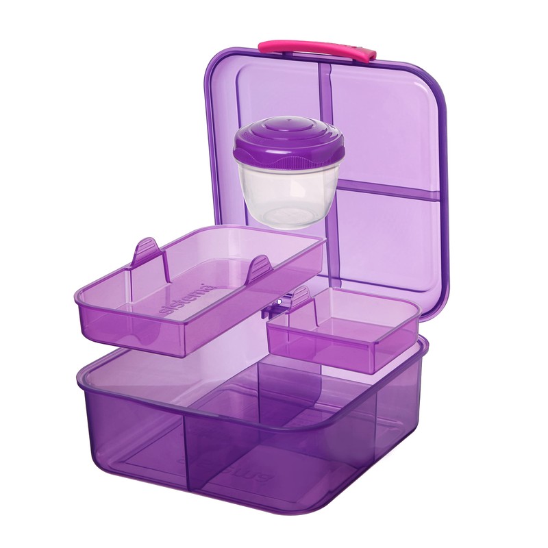 Sistema Bento Cube Lunch Box, 1.25 L Food Storage Container