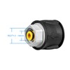 YUET High Pressure Washer Quick-Fitting Pipe Coupling M22F to Nilfisk
