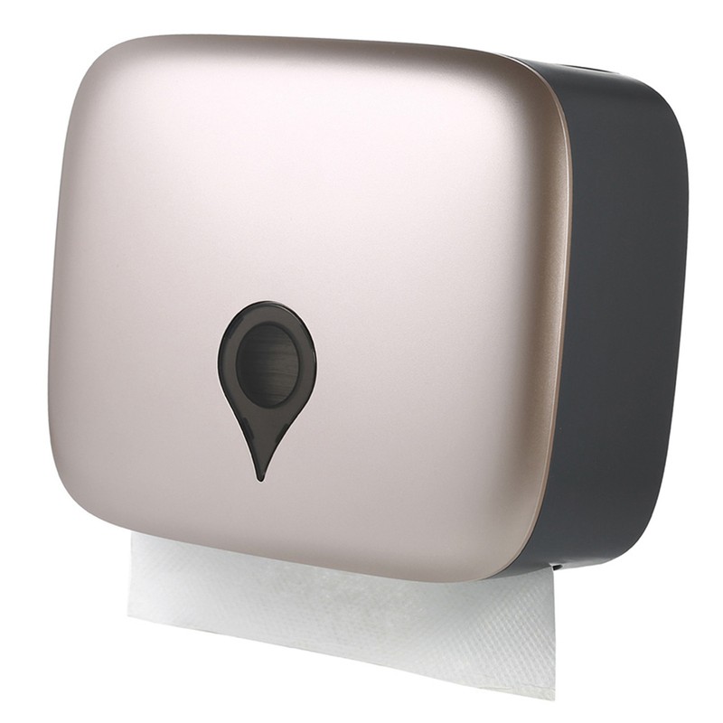 No Drilling Wall Mounted C-fold Hand Towel Dispenser Hanging Toilet
