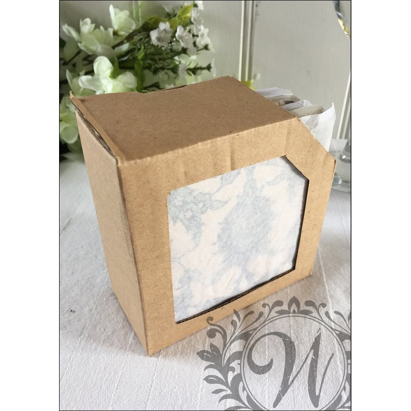 Set of 4 Grey Grecian Ceramic Coasters.