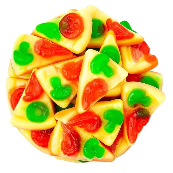 Bayside Candy Gummy Pizza Slices – Soft & Chewy Fruit-Flavored