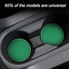 4 Pack Car Cup Holder Coaster, 2.75 Inch Diameter Non-Slip