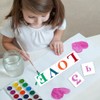 3 inch Letter Stencils for Painting On Wood,36pcs Stencils Letter