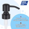 Stainless Steel Liquid Soap Dispenser Pump Replacement 'Zagreb' with 28mm