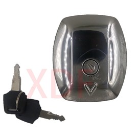 XDF Fuel Gas Tank Cap Cover Lock Key Compatible for Suzuki GS650 GS750 GS850 GS1000 GS300L GS450L GS550L
