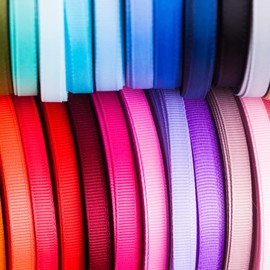 Dyanatic Satin Ribbon (10mm x 22m, 25 Yards) - Craft, Hair, Christmas & DIY Ribbon - Light Purple