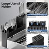 Urackify Dish Drying Rack for Kitchen Counter - Stainless Steel