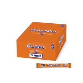 Atkinson's Chick-O-Stick - Crunchy Peanut Butter Rolled in Toasted Coconut - Gluten Free, Kosher, Vegan, No Artificial Ingredients - 1.6 oz. Single Candy Bar - 24 Count