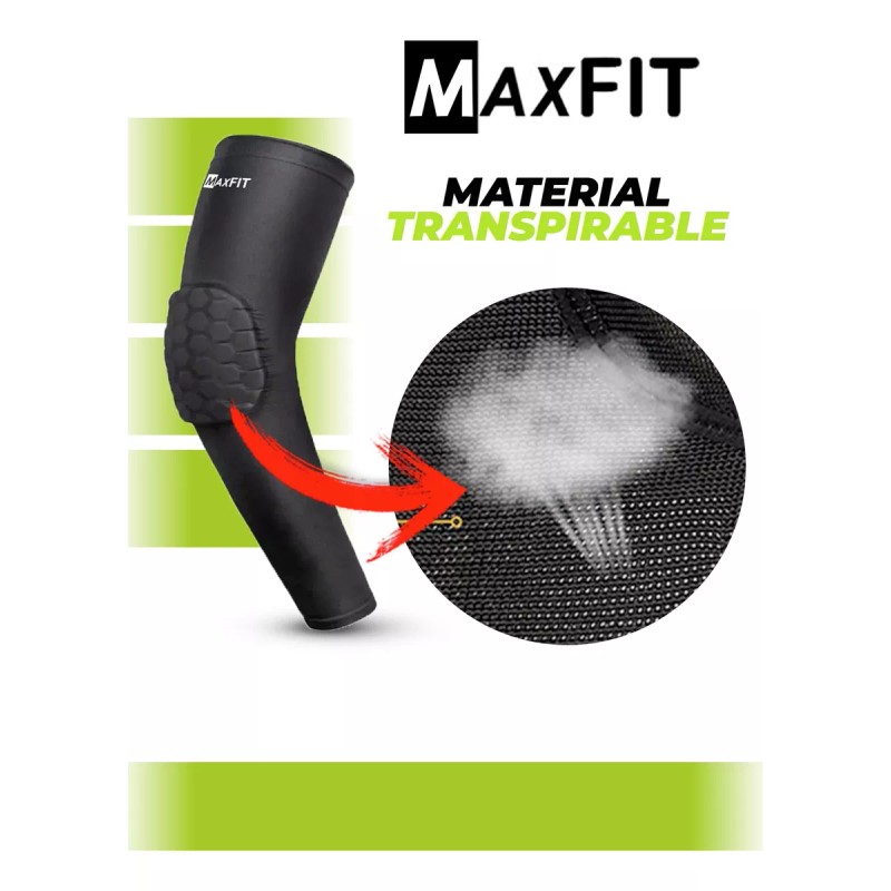 Maxfit Par De Coderas Para Niño Protectoras Deportiva Hxj680 Maxfit
