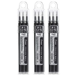パイロット フリクションボール用替芯 LFBKRF30EF3B 0.5mm 3本入×3 黒