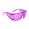 Purple Safety Goggles UV Resistant Safety Glasses Workshop Lab Construction
