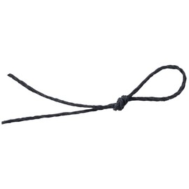 Heads Ribbon 1mm Width x 50m Roll Black 1 Roll Wax Jute HEADS WJT-R6