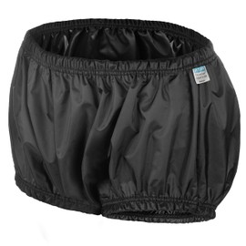 Incontinence Leak-Protection, Washable Pull-On Cover Pant, Advanced Duralite-Cool-Lightweight-Durable- Kleinert's (Black, X-Small)