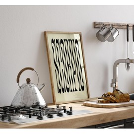 Lithobee - Star Sign Scorpio - Printed Wall Art Design in Sizes A2, A3 & A4 Framed in a Stylish Quality Coloured Frame or Unframed (A4 Bronze Abraded Frame)