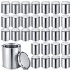 JZTKQTM 30 Pcs 1 Pint Empty Paint Cans with Lids,
