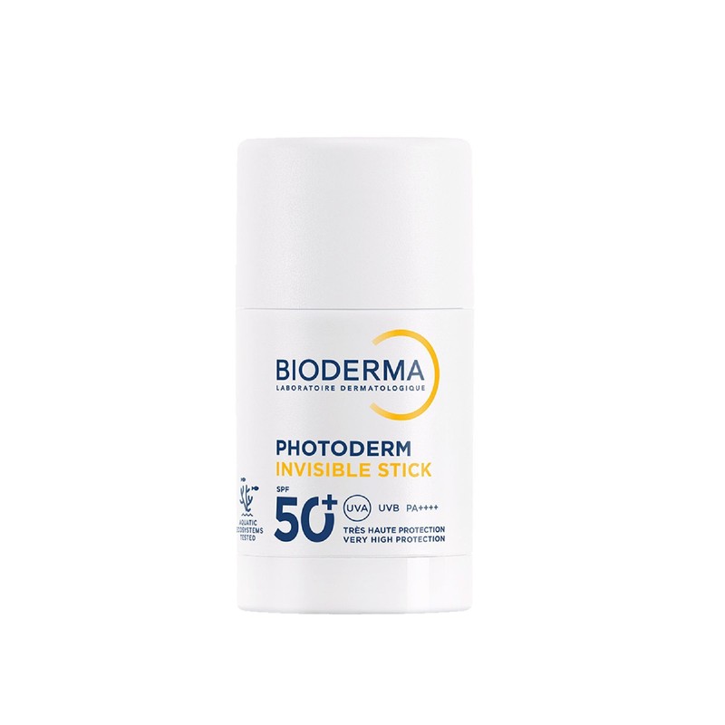 BIODERMA, Protector Solar en Barra, Photoderm Invisible Stick FPS 50+,