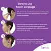 EarHub Soft Foam Earplugs, Hearing Protection 33dB, Ear Plugs Best