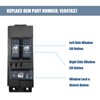 Icyhaws Master Power Window Switch Driver Side Compatible with GMC