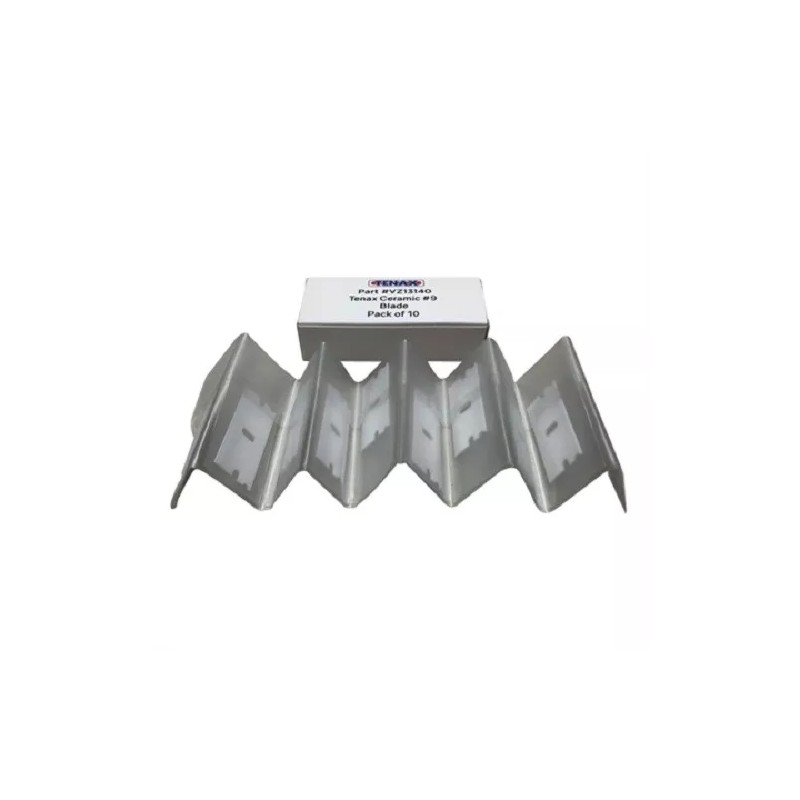 Tenax - #9 Ceramic Razor Blades - Pack of 10