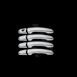 A-PADS (Just Overlay, NOT for Replacement Chrome Door Handle Cover Compatible with for 2010-11 12 13 14 15 16 17 Chevy Equinox/HHR 2006-2013 / Malibu 2004-2012 / Traverse 2009-2015