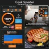 Smart Wireless Meat Thermometer with Thinnest Probe, Bluetooth Food Thermometer,