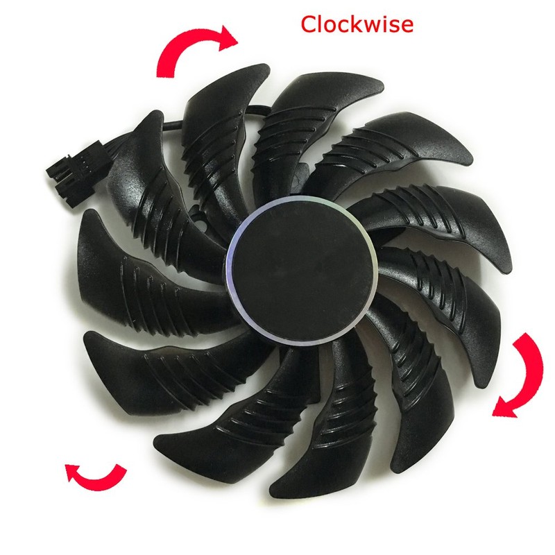 iHaospace 2 Pcs/lot T129215SU Graphics Card Fan for GIGABYTE GTX