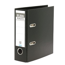 Elba Rado Plastic Folder A5 Height 7.5 cm Wide Black