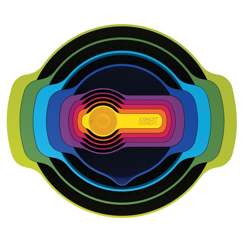 Joseph Joseph Nest 9 Plus, 9 Piece Compact Food Preparation