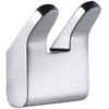 Keuco 12713010000 Handtuchhaken Moll, doppelt verchromt, Silber