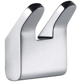 Keuco 12713010000 Handtuchhaken Moll, doppelt verchromt, Silber