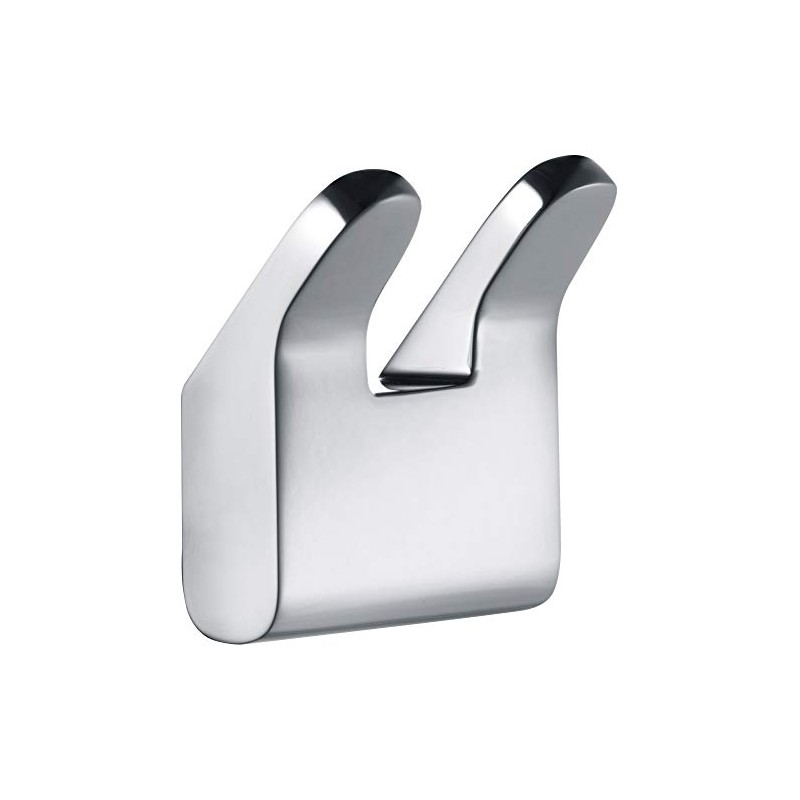 Keuco 12713010000 Handtuchhaken Moll, doppelt verchromt, Silber