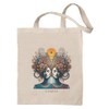 rainUP 100% Natural Cotton Ecological Tote Bag with Zodiac Signs,