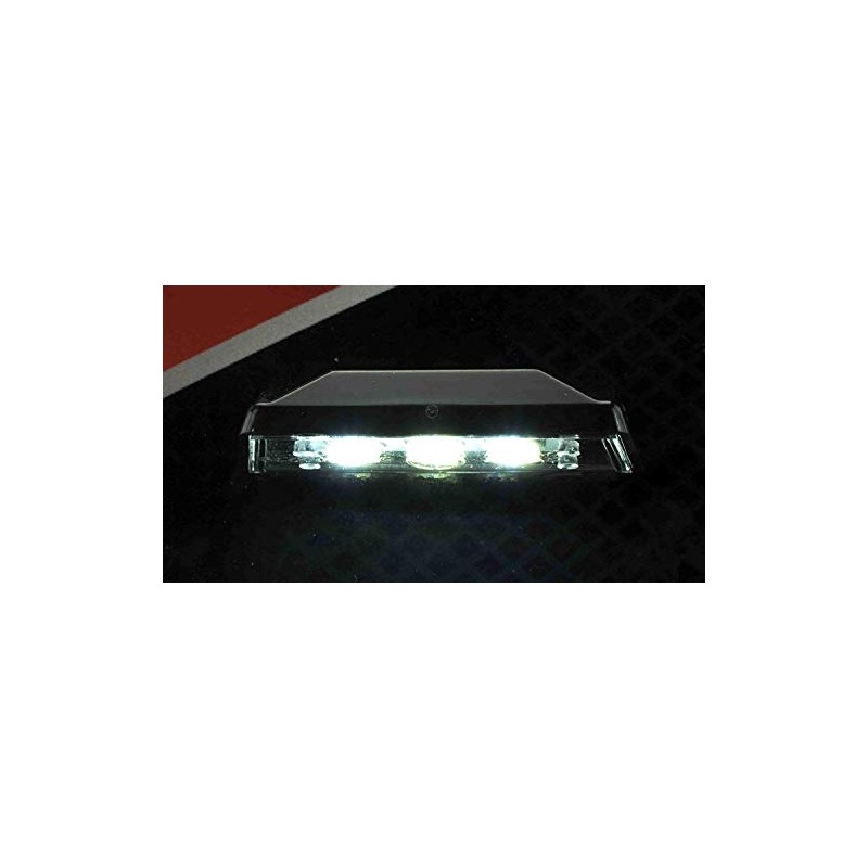 RAXIMO LED Mini Number Plate Light Motorcycle Scooter ATV Quad