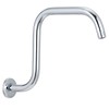 Voolan 13 Inch Shower Head Extension Arm with Flange, S