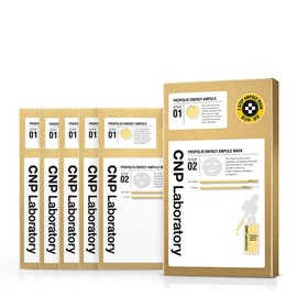 CNP Pro P Mask Set of 5 Face Pack Face Mask Moisturizer Glossy Aging Care Propolice CNP Laboratory Korean Cosmetics
