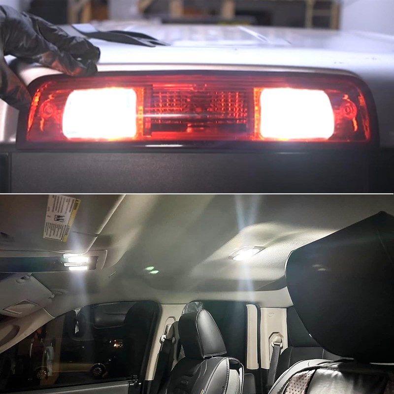 Winetis 6000K Bright White Interior LED Bulbs Kit Package Map