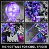 SATHIBI Mechanical Spider Building Set for Adult,Building Toy with LED