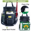 VIGEGARI Baseball Bucket Bag with Base Ball Clipboard for Coaches
