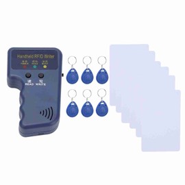 Handheld RFID ID Card Copier Reader Writer Duplicator 6 Writable Tags 6 Cards