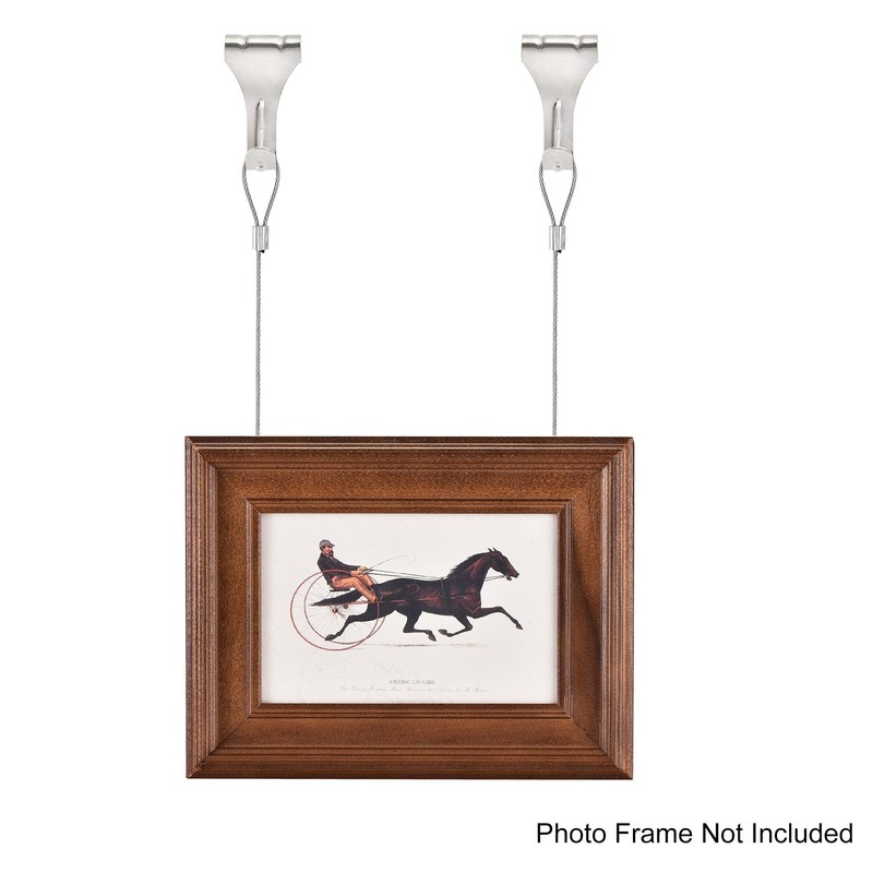 sourcing map Picture Hanging Wire Kit, 4Set 1M Hanging Wire