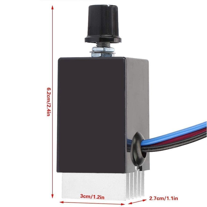 DC Motor Speed Controller - 12V/24V Universal Motor Switch Controller